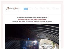 Tablet Screenshot of americanservicenow.com